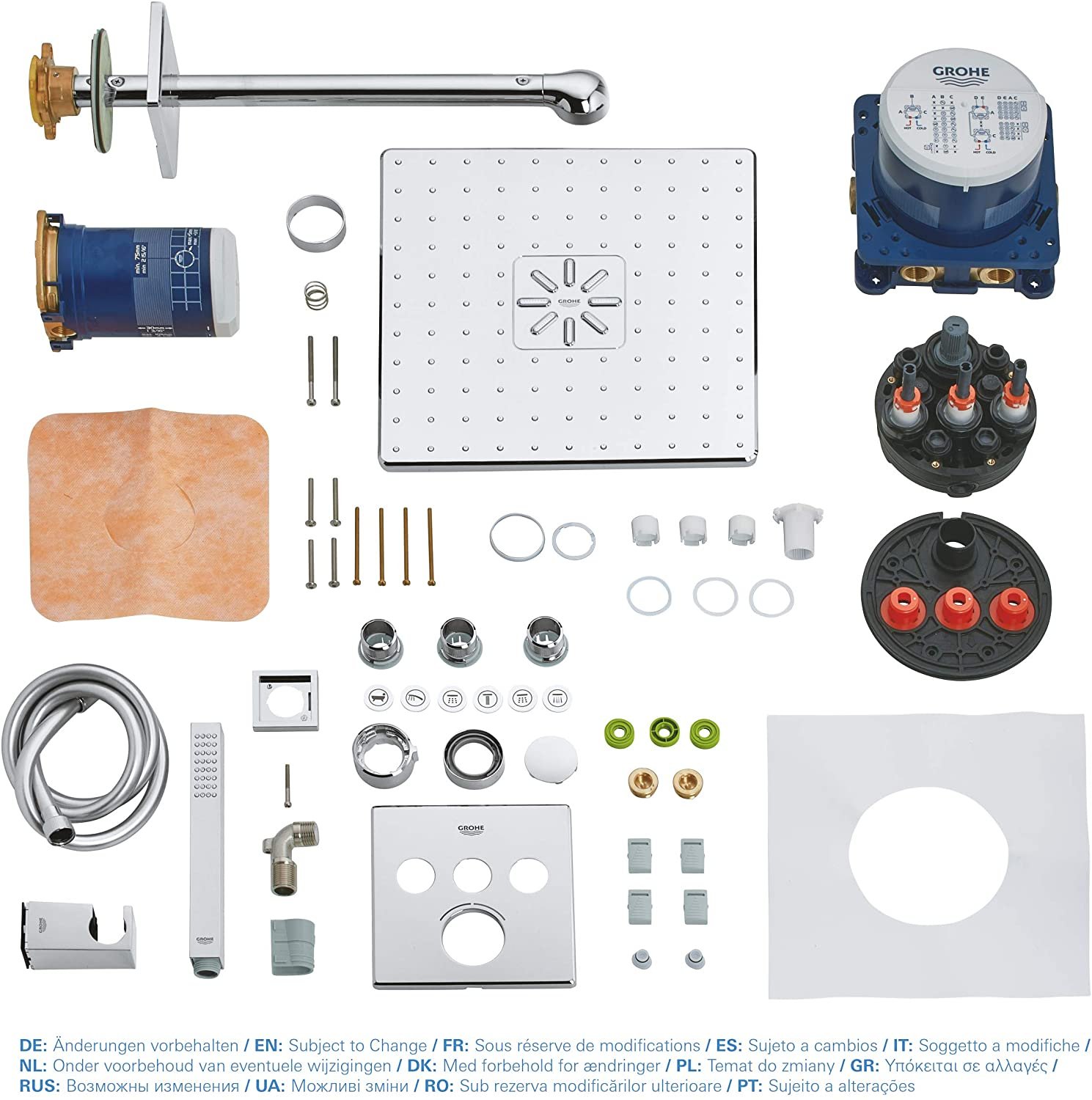 Sen âm tường cao cấp nhập khẩu Đức Grohe Smartcontrol | 34706000