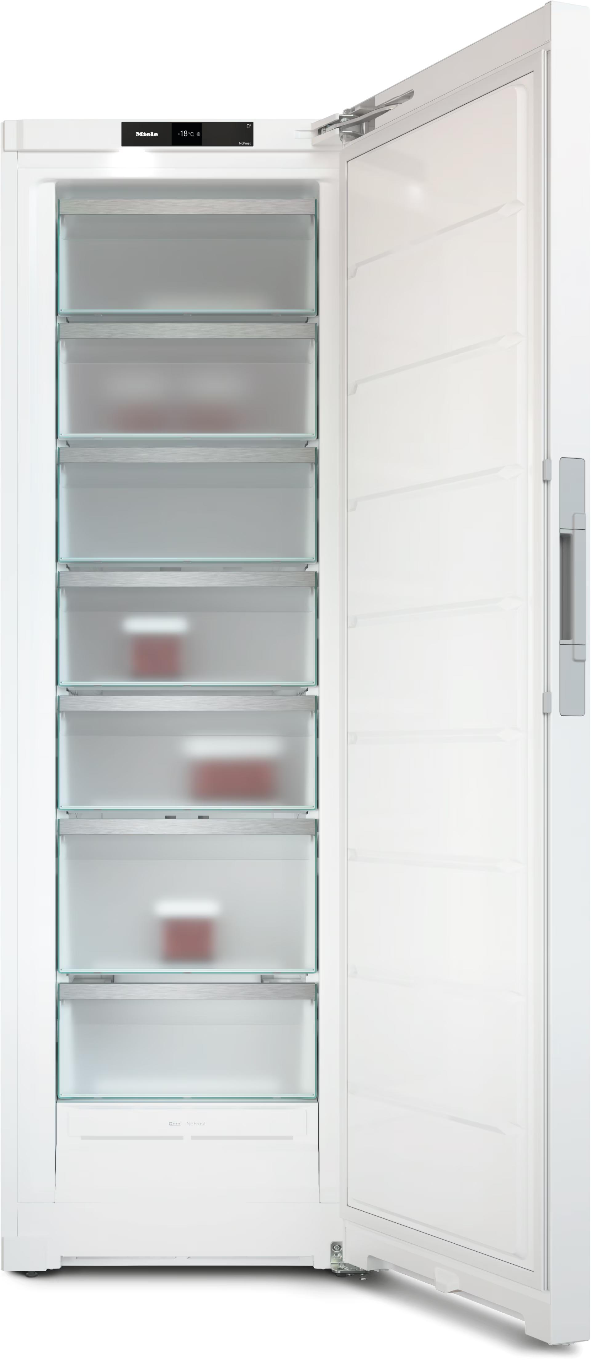 Tủ đông đứng màu trắng Miele 278L | FN 4874 C