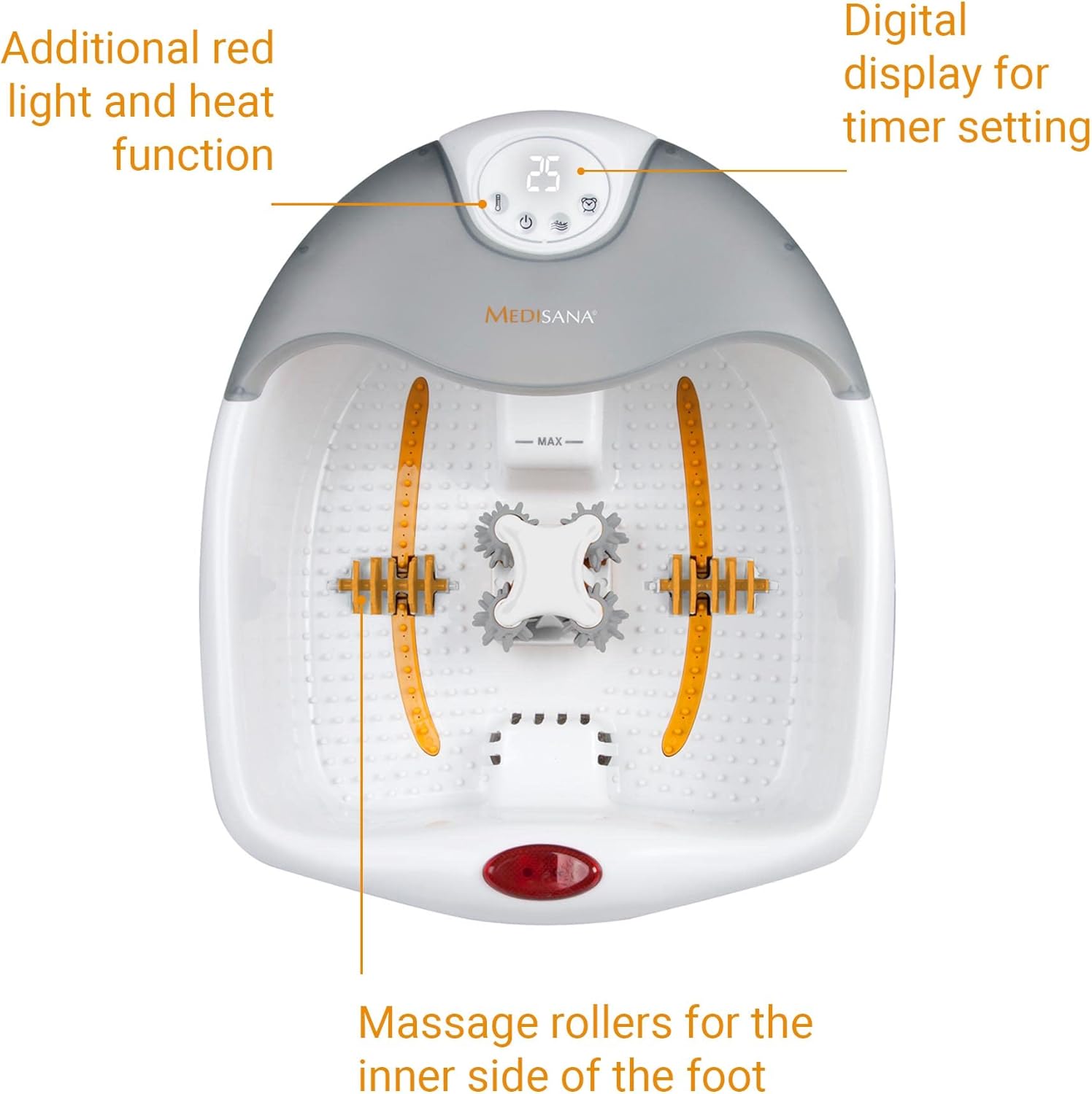 Bồn Massage Ngâm Chân Medisana | FS885
