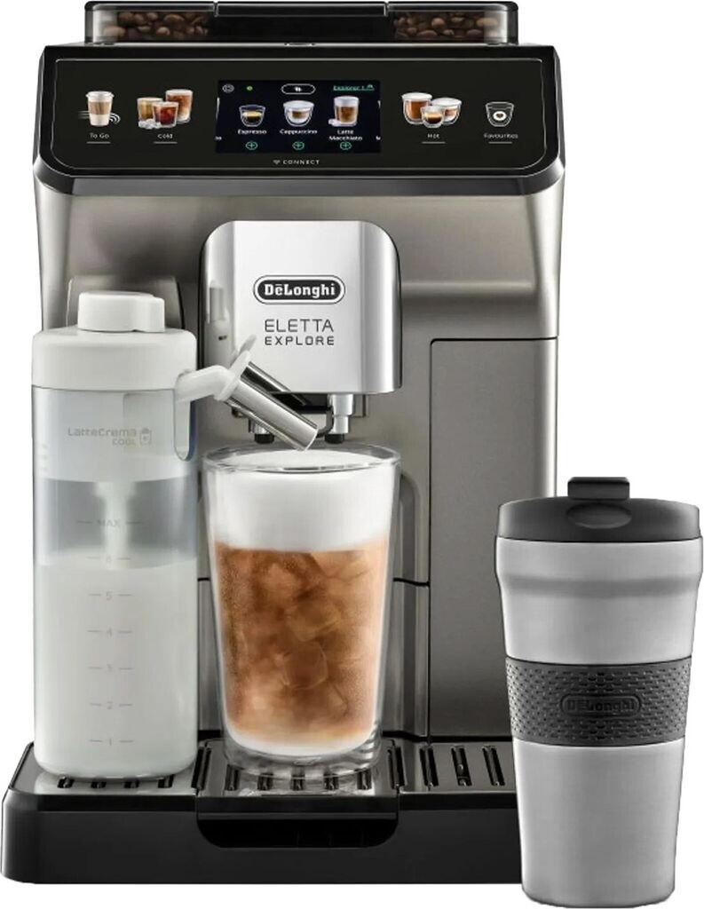 Máy pha cà phê tự động hoàn toàn DeLonghi Eletta Explore Cold Brew | ECAM 450.86.T