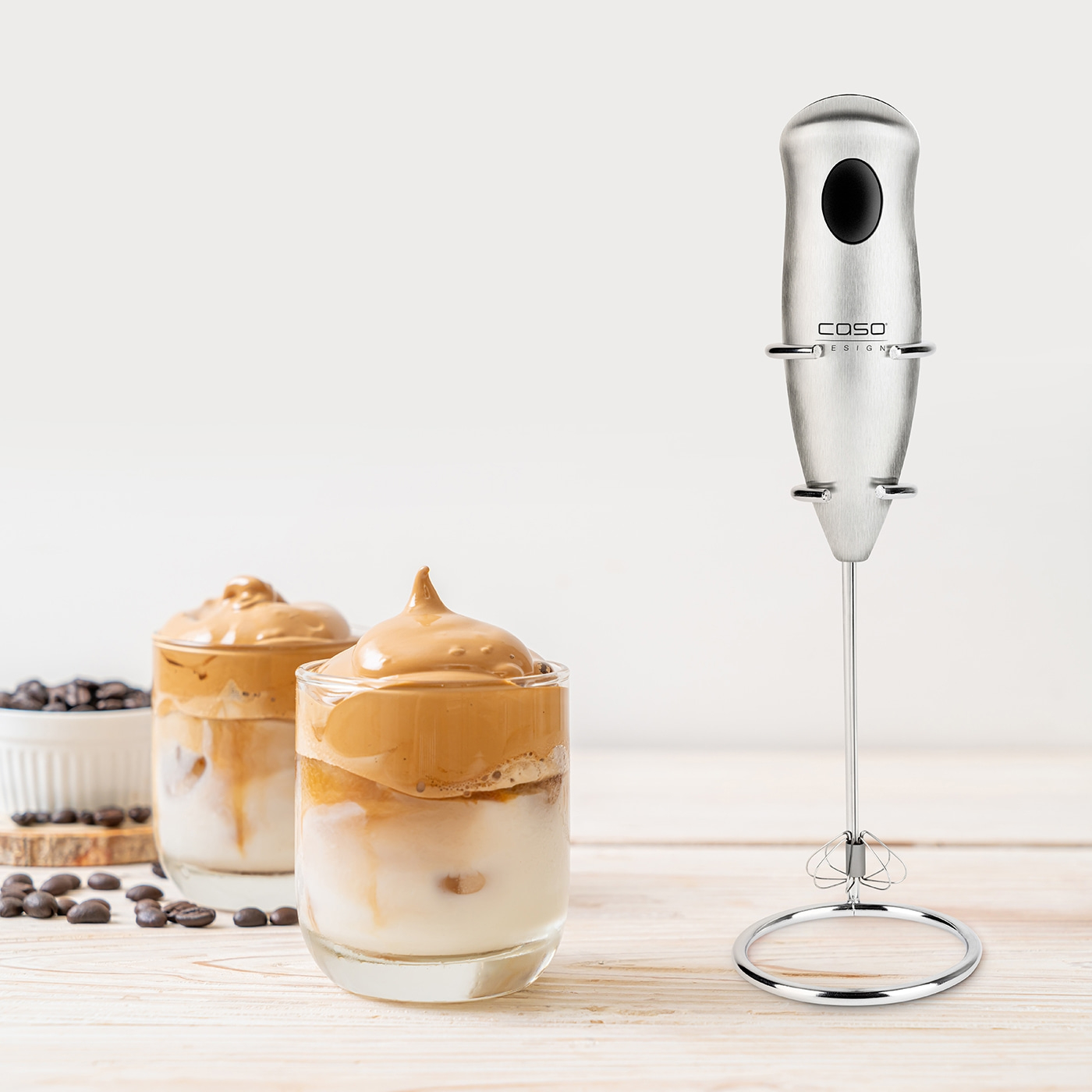 Máy Tạo Bọt Sữa Cầm Tay Caso Fomini Inox | 1611