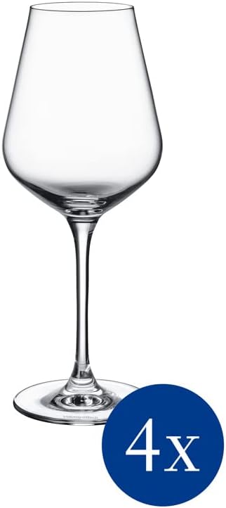 Bộ 4 ly rượu vang trắng Villeroy & Boch La Divina 380ml | 11-3667-8120