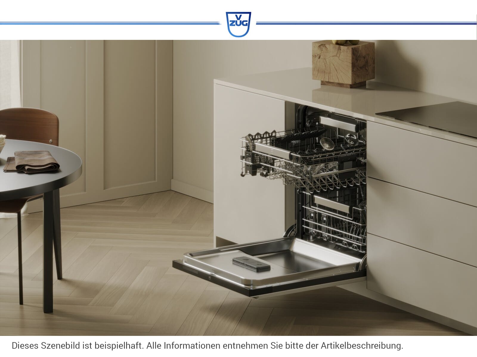 Máy rửa bát âm tủ V-ZUG Adora V6000 | 4117100009
