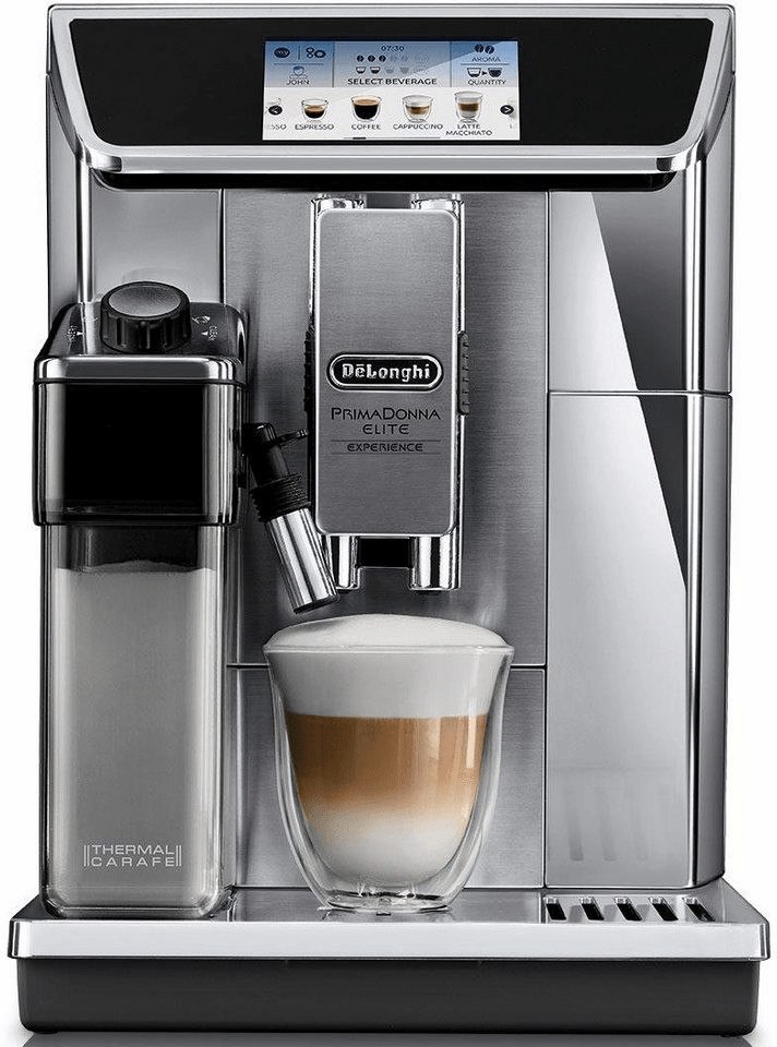 Máy pha cafe tự động DeLonghi PrimaDonna Elite Experience | ECAM 656.85.MS