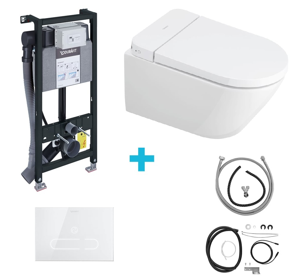 Bồn cầu tự động hoàn chỉnh Duravit Senso Wash D-Neo | 654000012004300