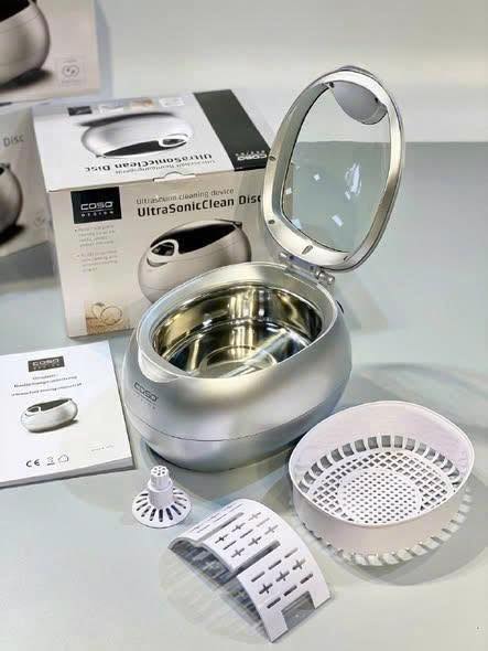Máy làm sạch đồ trang sức bằng sóng siêu âm CASO UltraSonic Clean 50W 0.6l