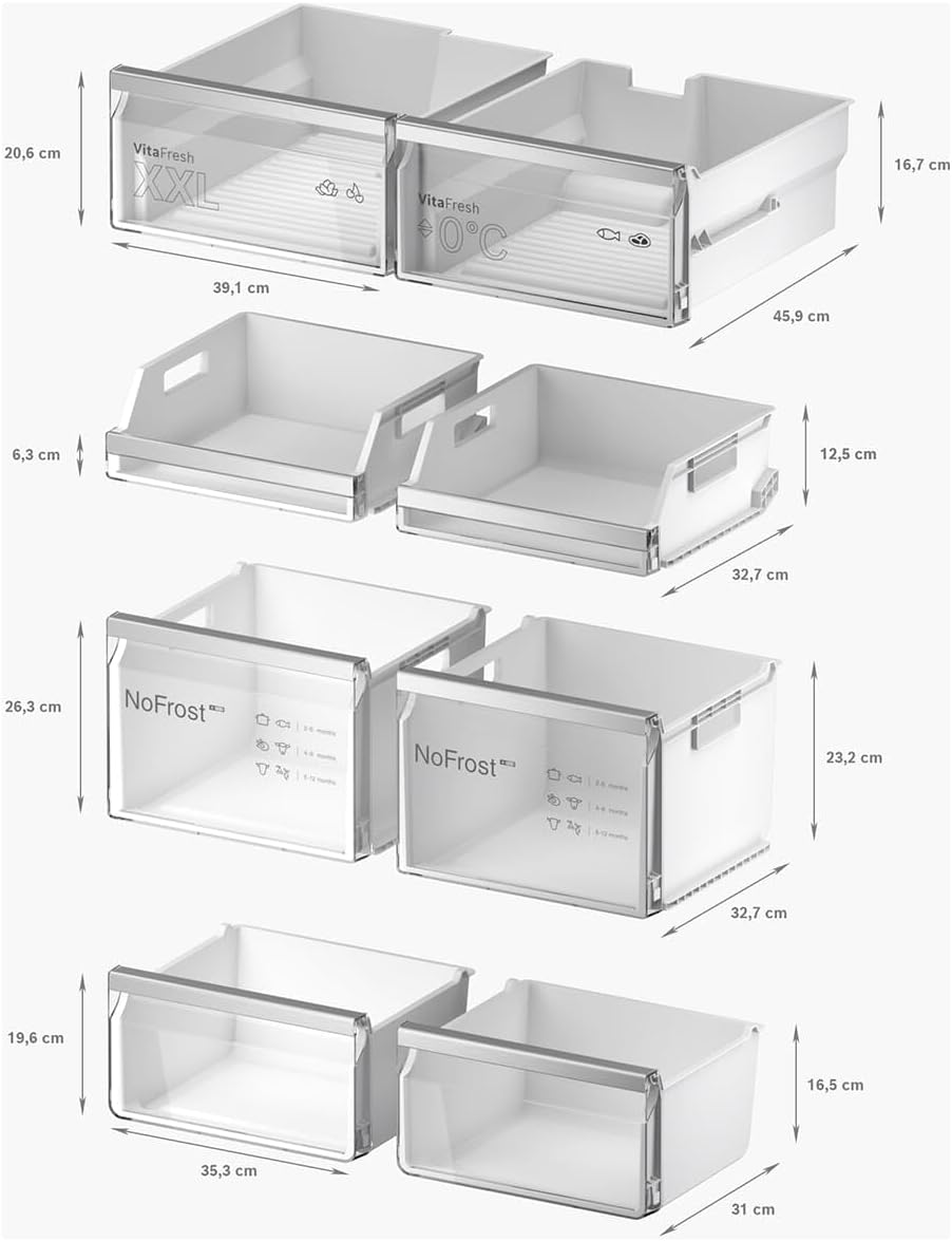Tủ lạnh 4 cánh Bosch Series 6 | KFI96AXEA