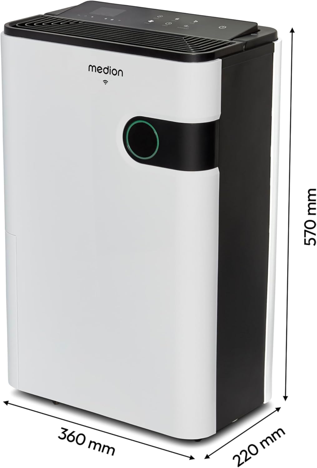 Máy hút ẩm Medion 24L 40m2 | MD12044