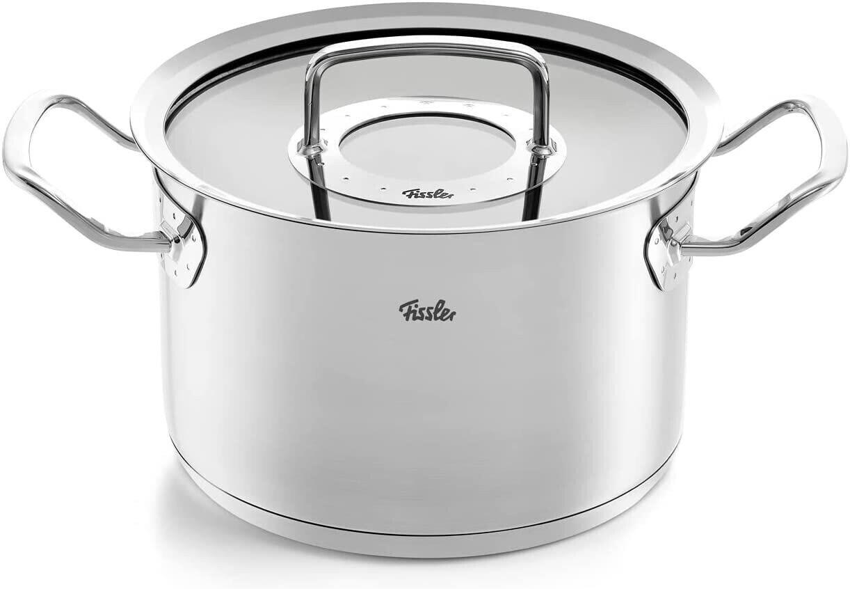 Bộ nồi Fissler Original Profi 4 nồi 1 quánh, vung kính Made in Germany | 084-129-05-008/0