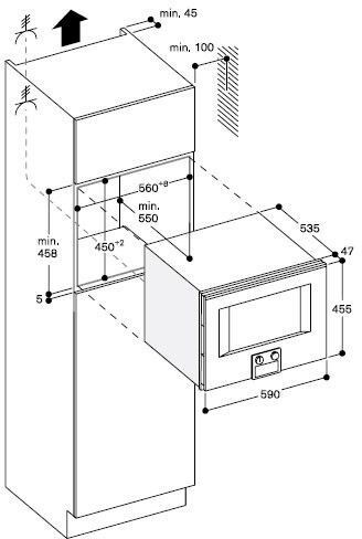 Lò vi sóng Gaggenau | BM451110