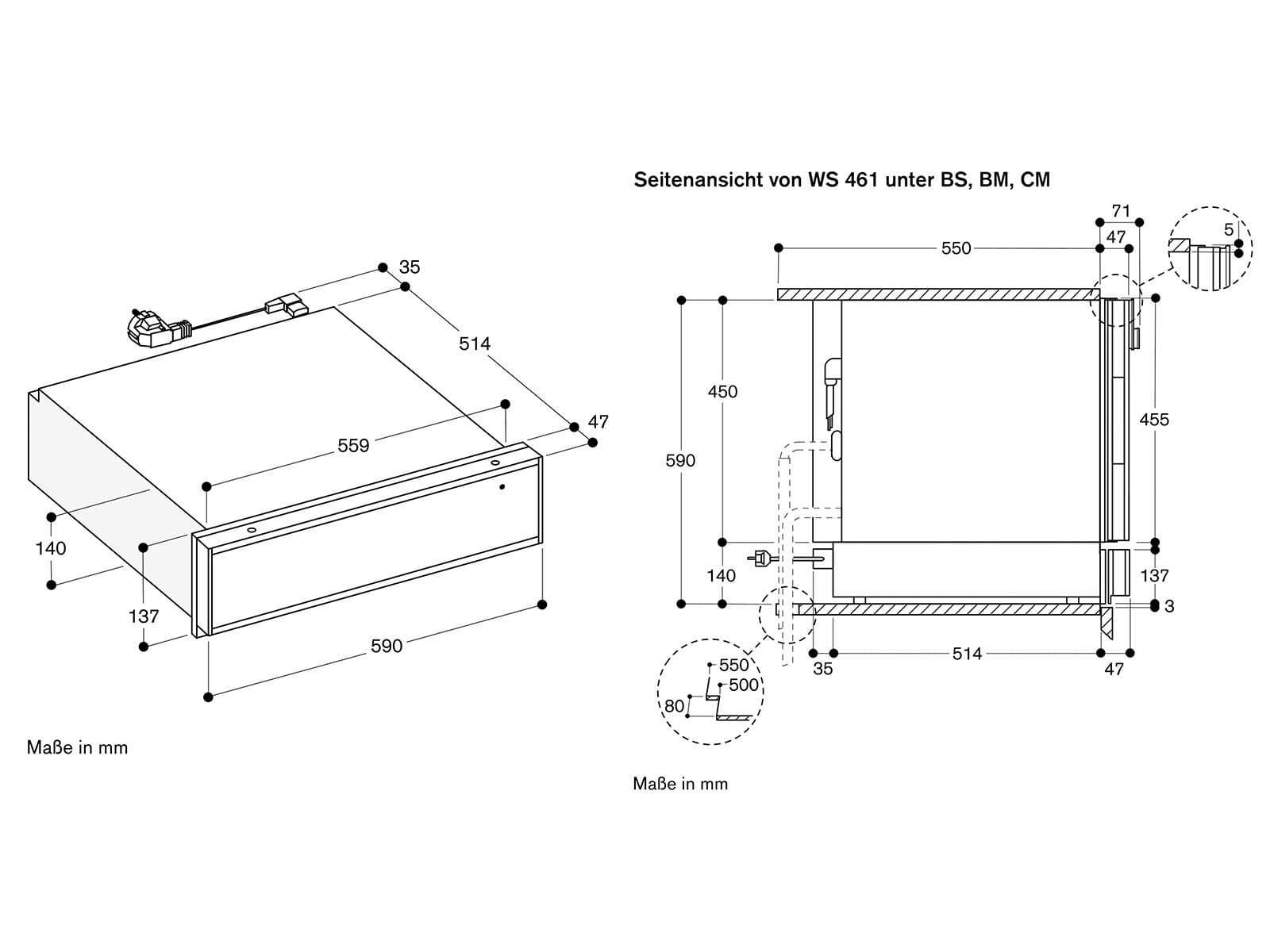 Khay giữ ấm Gaggenau Series 400 | WS461112