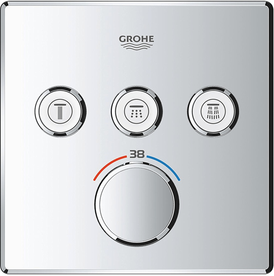 Mặt điều khiển Sen Âm tường Grohe Grohtherm SmartControl | 29126000