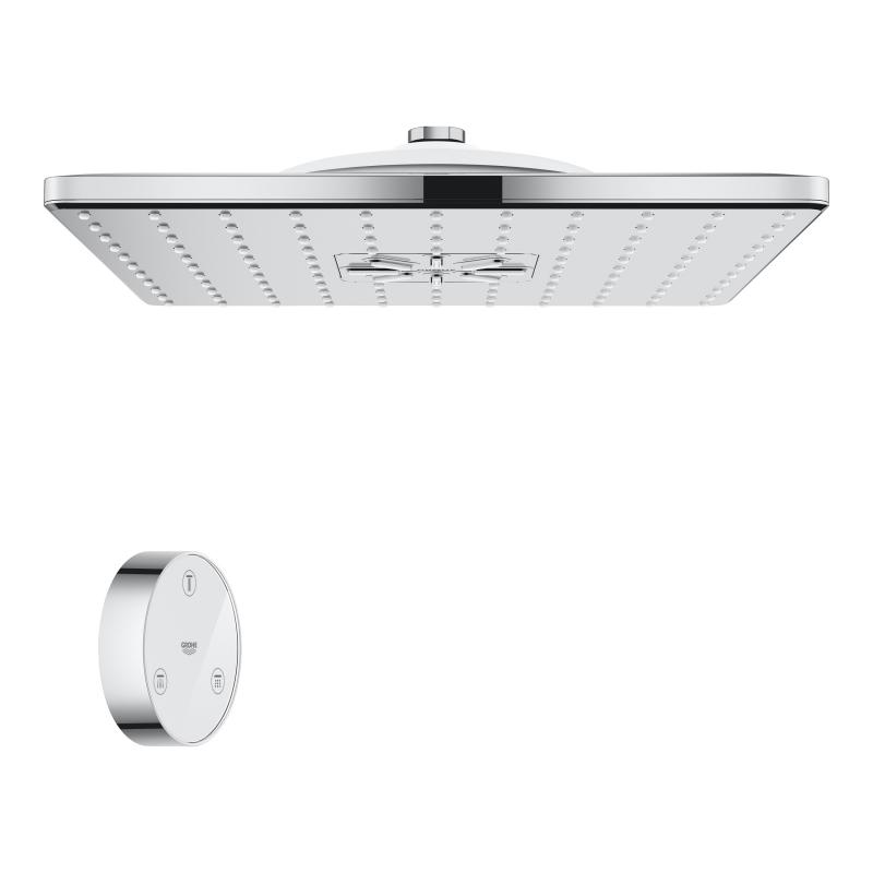 Bát sen tắm âm tường 2 chế độ Grohe Rainshower Smartconnect 310 Cube | 26643000