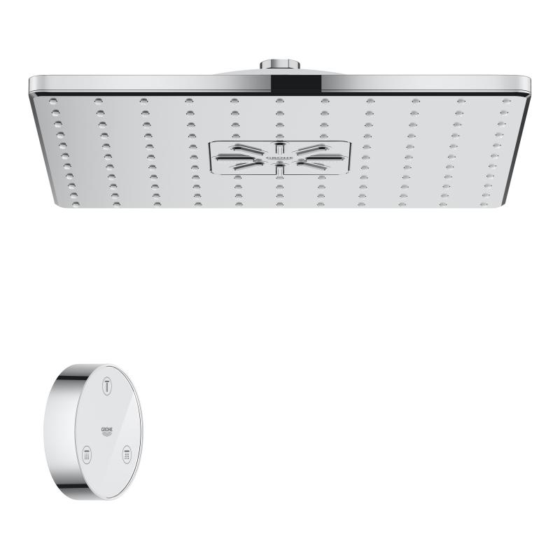 Bát sen tắm âm tường 2 chế độ Grohe Rainshower Smartconnect 310 Cube | 26643000