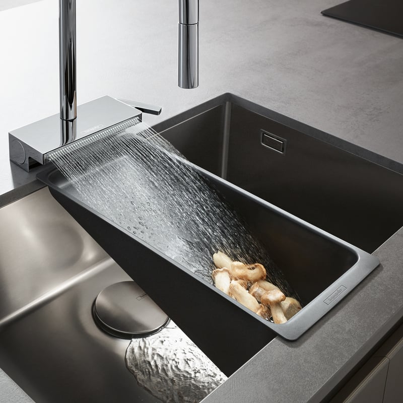 Vòi rửa bát Hansgrohe Aquno Select M81 có vòi kéo ra | 73836000