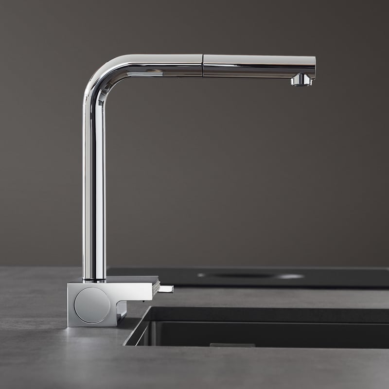 Vòi rửa bát Hansgrohe Aquno Select M81 có vòi kéo ra | 73836000
