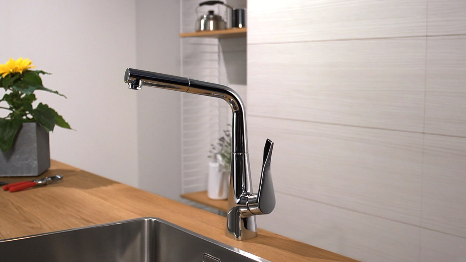 Vòi rửa bát Hansgrohe Metris M71 | 14821000