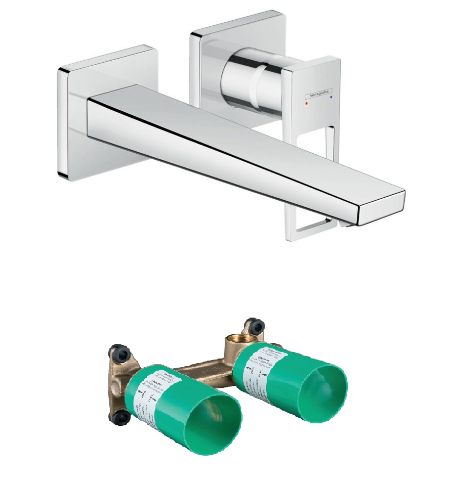 Vòi lavabo âm tường Hansgorhe Metropol | 74526000+13622180