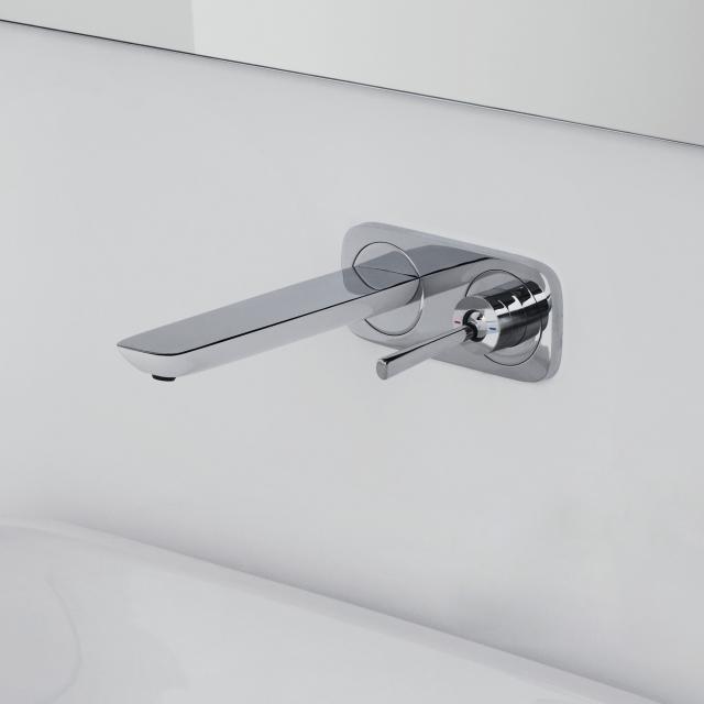Vòi lavabo âm tường Hansgrohe |  15085400+13622180