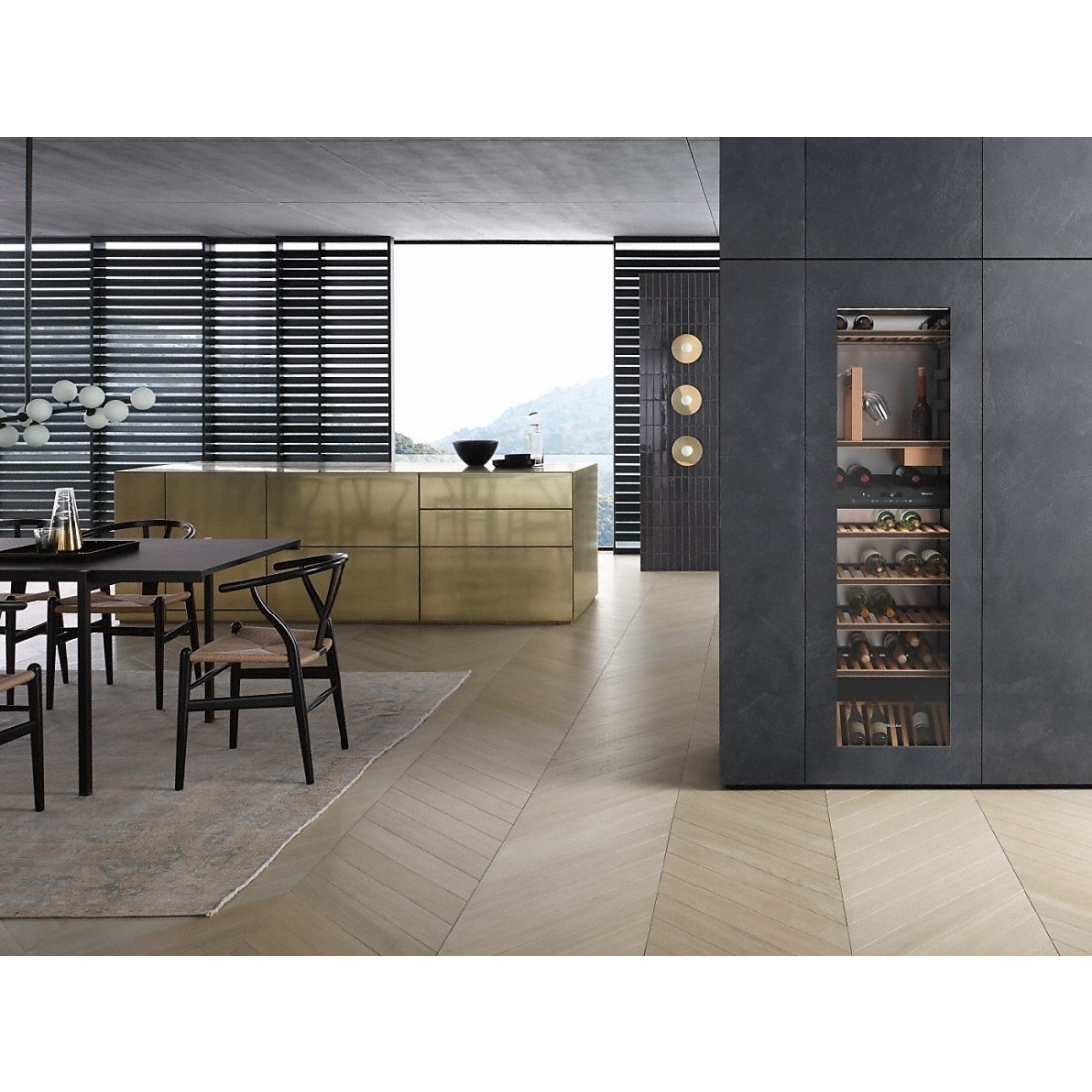 Tủ bảo quản rượu vang âm Miele | KWT 6722 IS