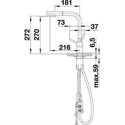 Vòi Bếp Blanco, vòi lọc nước uống | FONTAS-S II