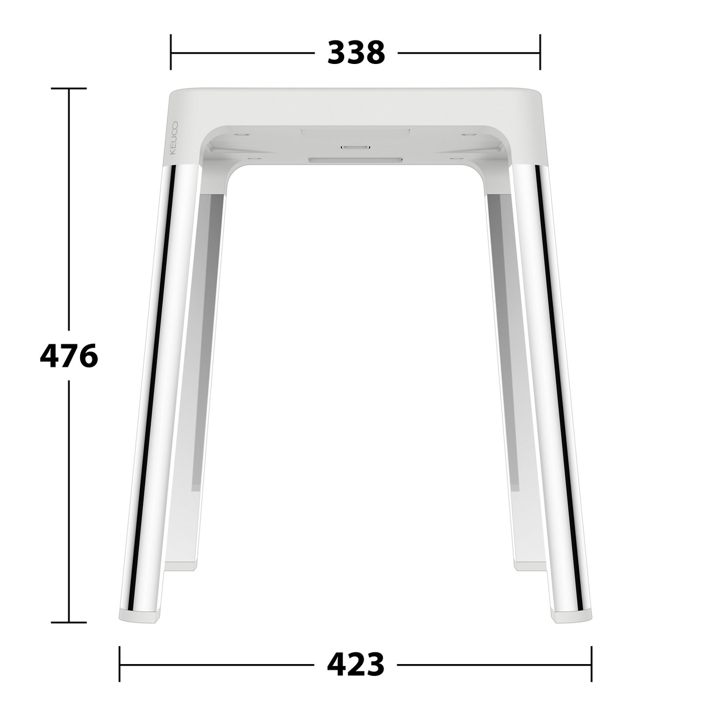 Ghế nhà tắm Keuco Axess | 35082010051