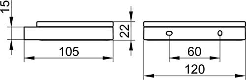 Khay đựng bánh xà phòng Keuco Edition 11 | 11155019000