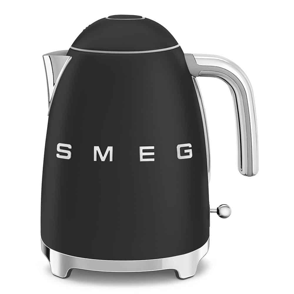 Ấm siêu tốc SMEG không chỉnh nhiệt màu đen nhám | KLF03BLMEU