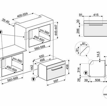 Lò nướng vi sóng âm tủ SMEG Victoria | SO4902M1P