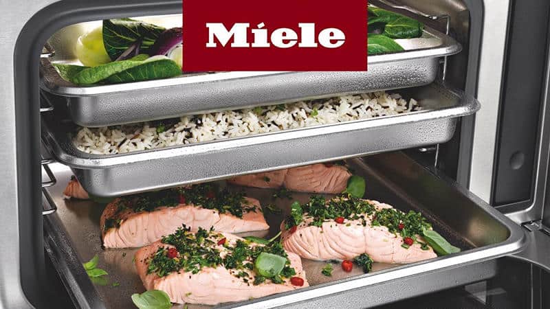 Lò hấp kiêm vi sóng âm tủ Miele | DGM 7640