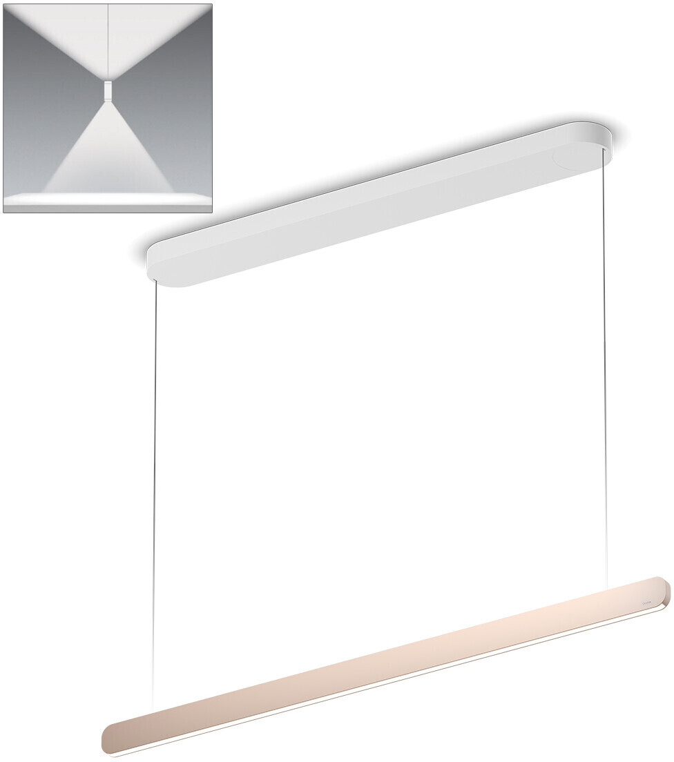 Đèn thả gắn trần Occhio Mito volo Rose Gold