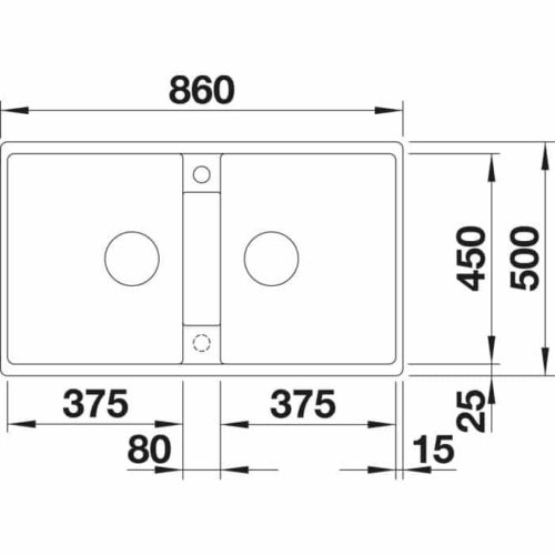 Chậu rửa bát Blanco ZIA 9 | 516686