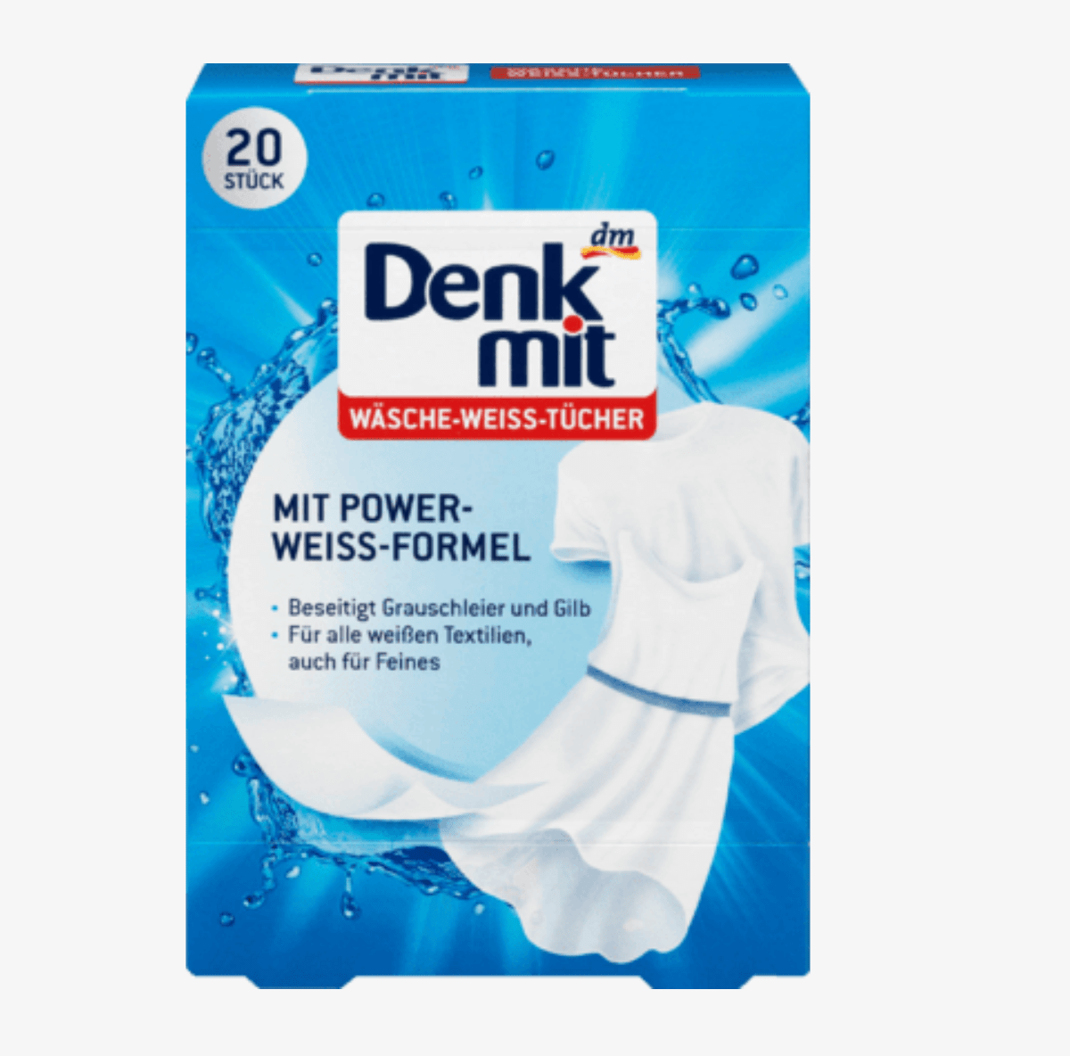 Tẩy trắng vải Denkmit Wäsche-Weiss-Tücher