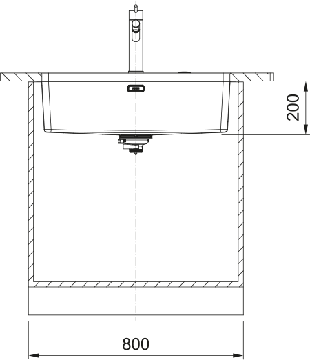 Chậu rửa bát Franke MyThos MYX 110-70 | 122.0658.053