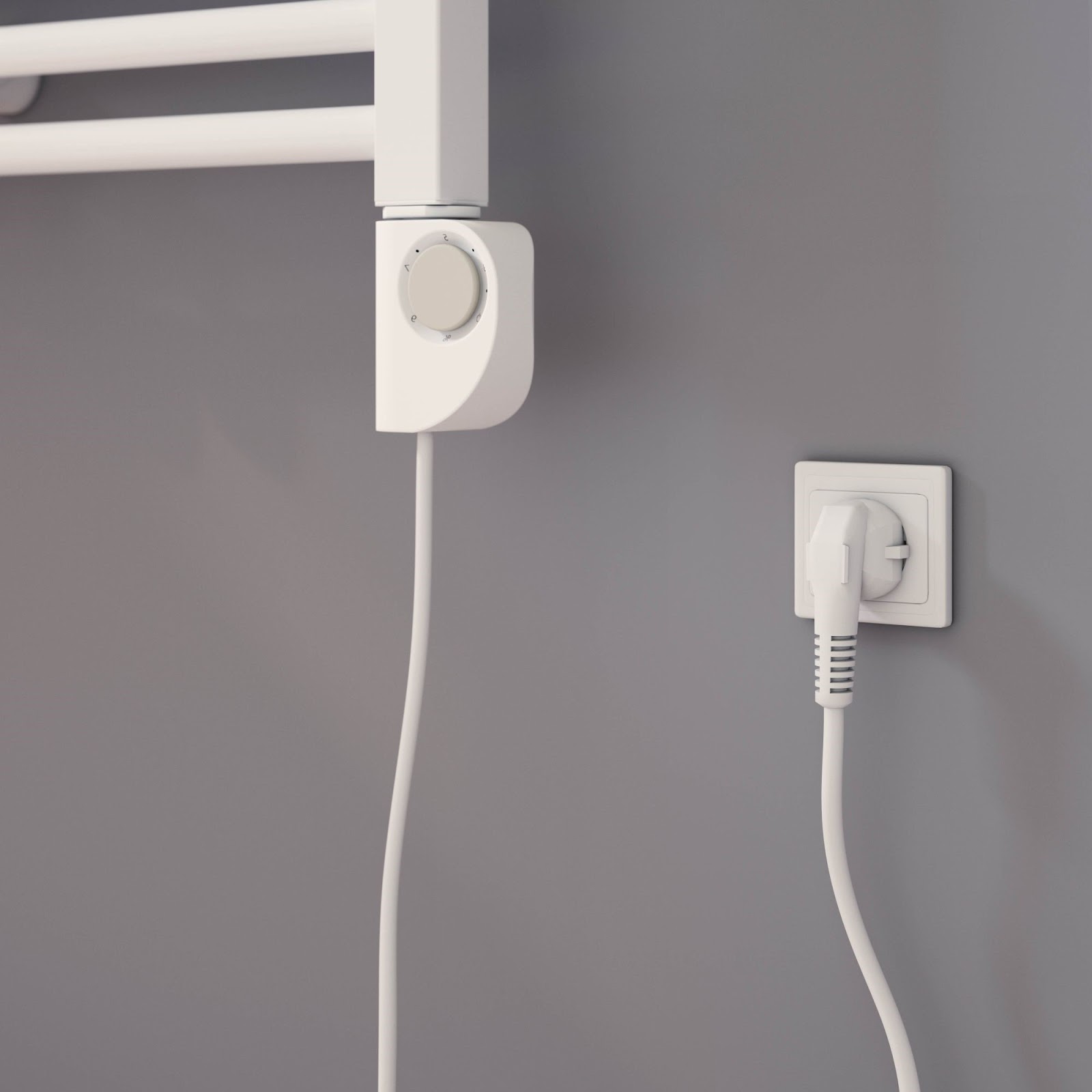 Giá sưởi khăn tắm Schulte Turbo 70 x 50 cm 307W | H0690-04