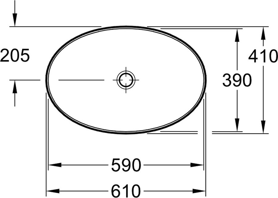Chậu Lavabo Villeroy & Boch Artis | 41986101