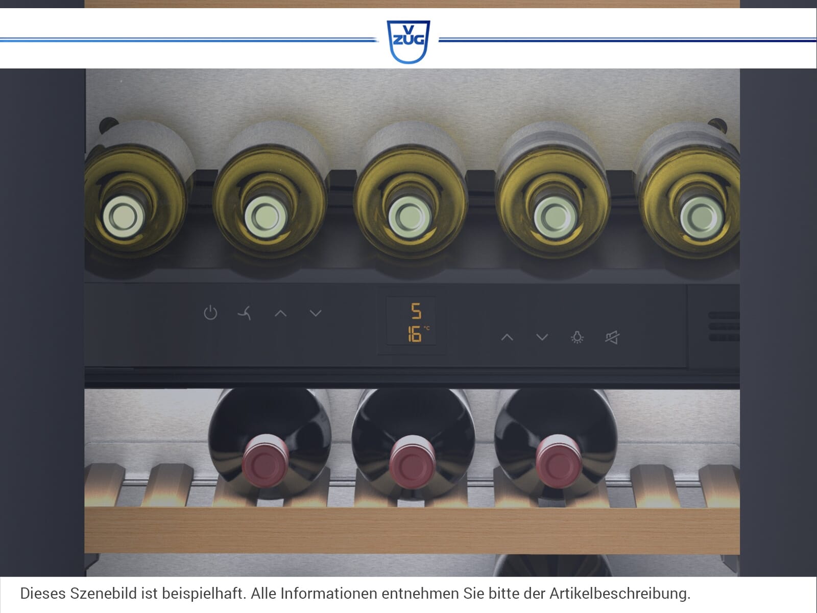 Tủ bảo quản rượu vang V-ZUG WineCooler V6000 | 5113500001