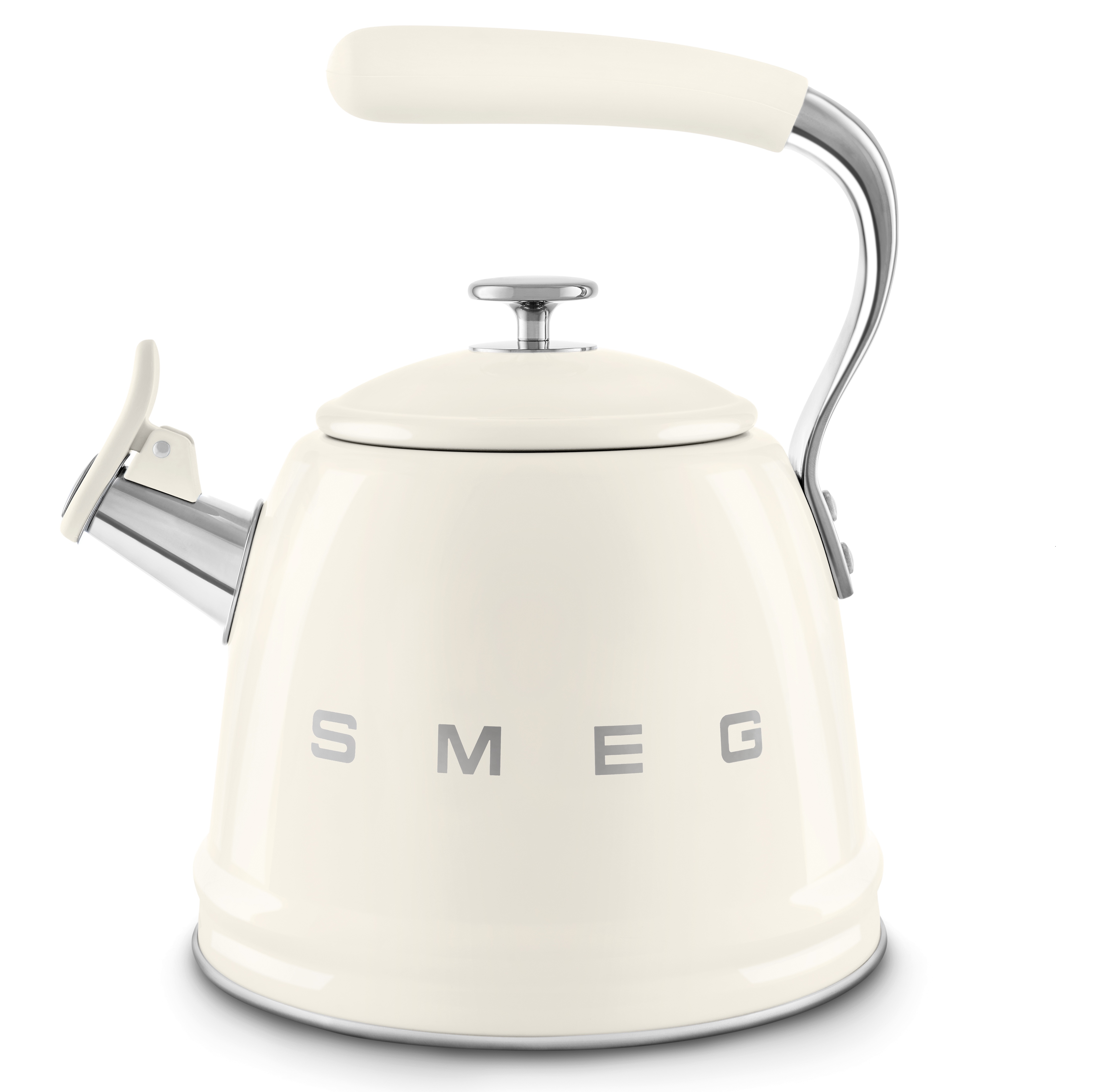 Ấm đun nước bếp từ huýt sáo Smeg | WKF01CR