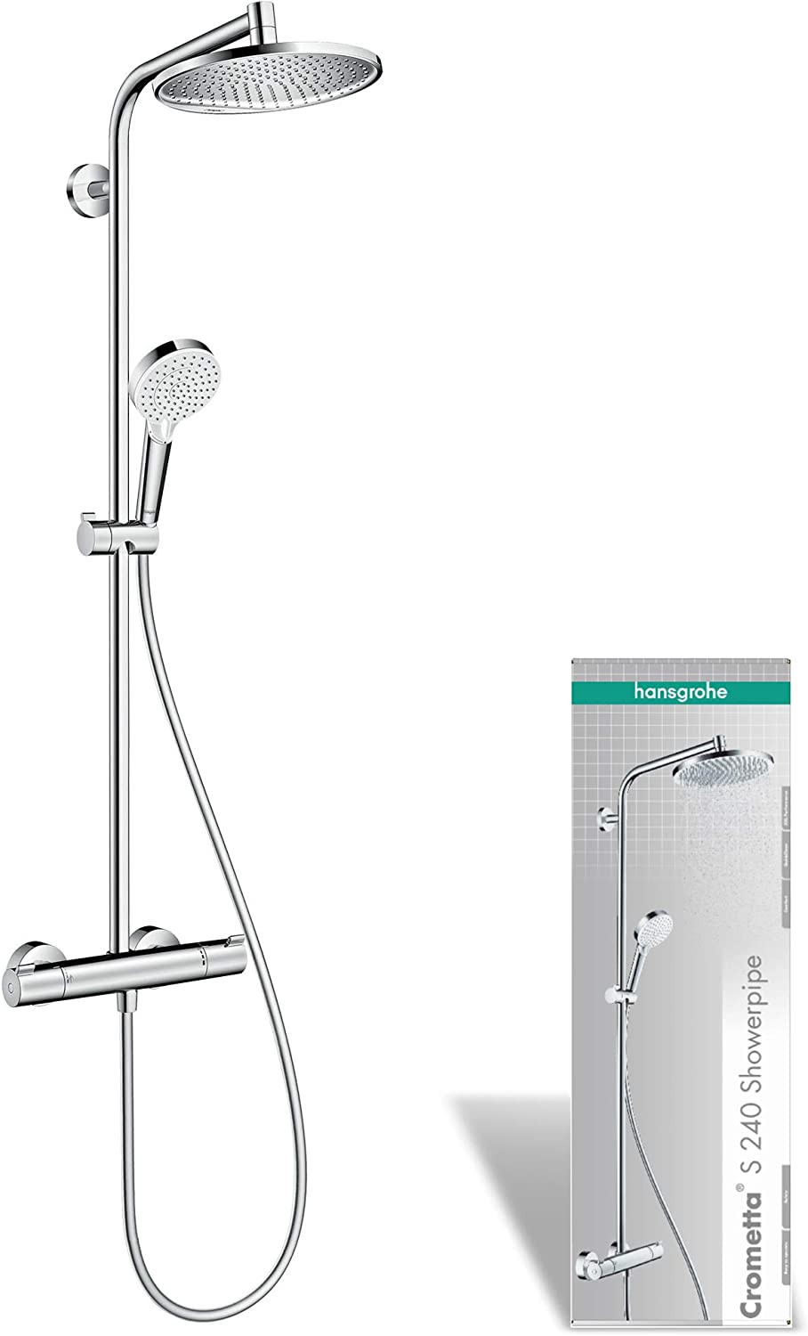 Sen cây bát tròn Hansgrohe Crometta S240 2 xả Made in Germany | 27267000