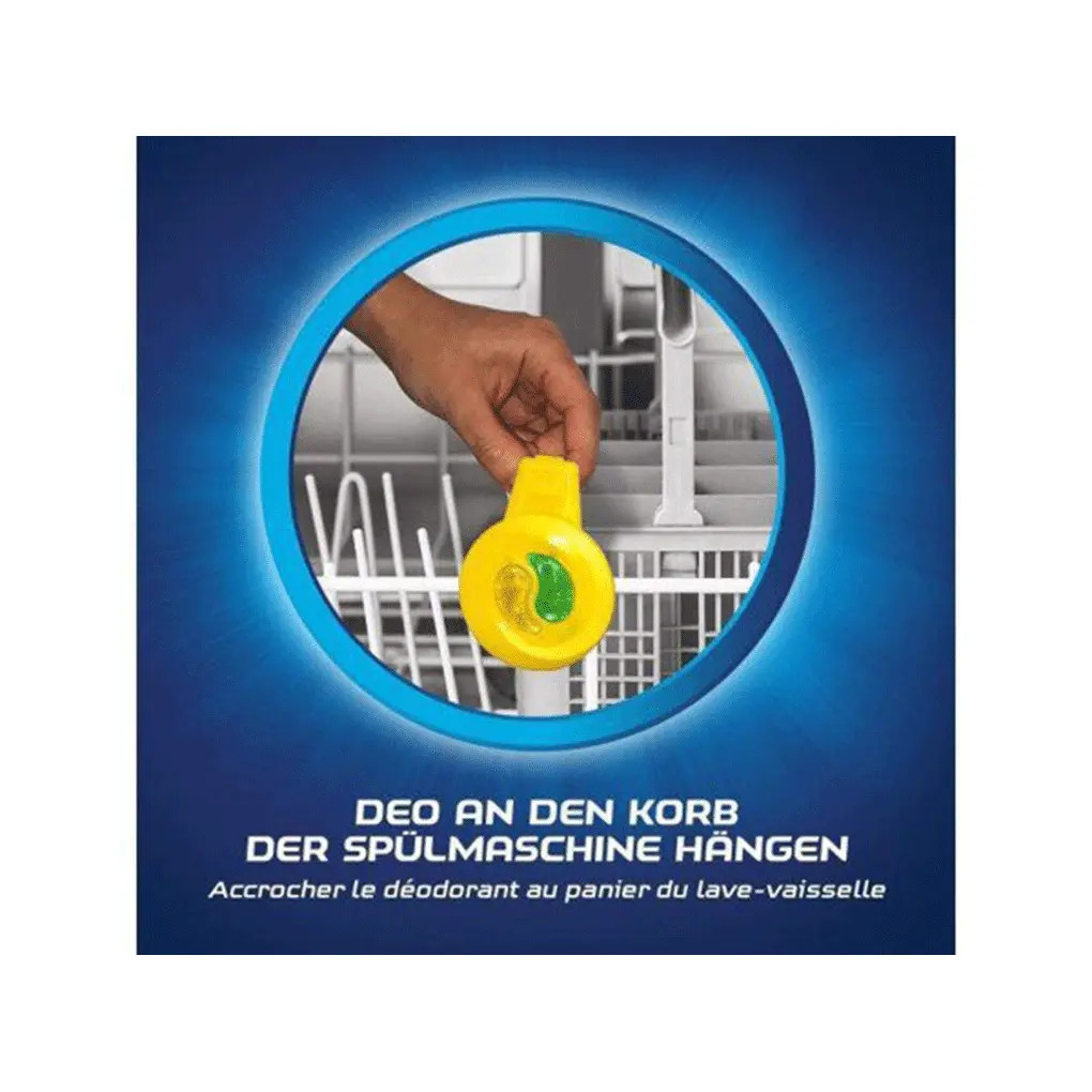 Tinh Dầu Treo Khử Mùi FINISH-Deo Citrus & Limette – Duo Pack