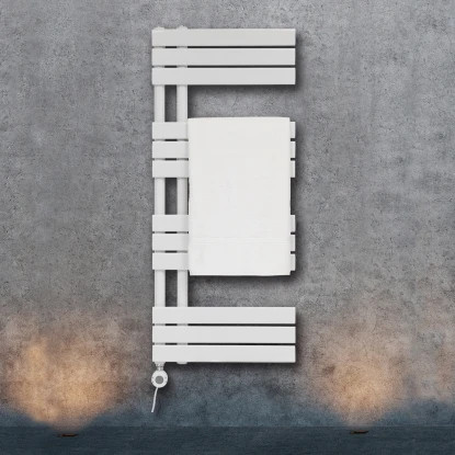 Giá sưởi khăn tắm Limburg 700 W màu trắng 120 cm x 50 cm
