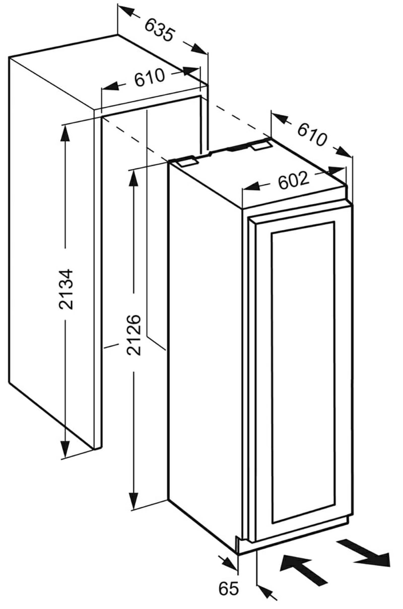 Tủ bảo quản rượu vang Liebherr Monolith | EWT 9275