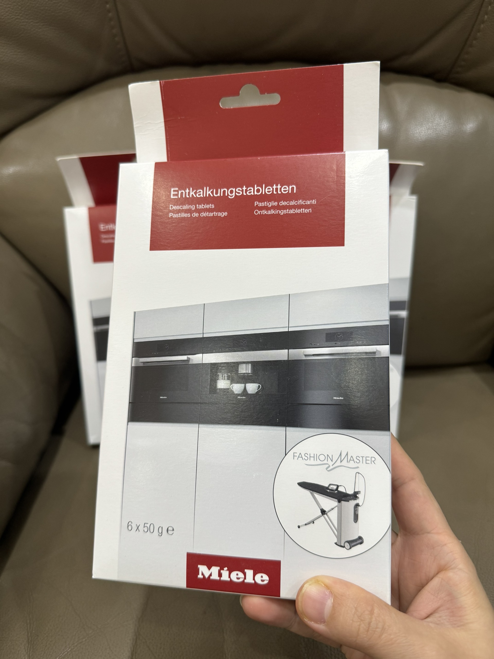 Viên tẩy cặn máy pha cà phê, Lò nướng, Lò hấp, Cầu là Miele |  GP DC CX 0061 T