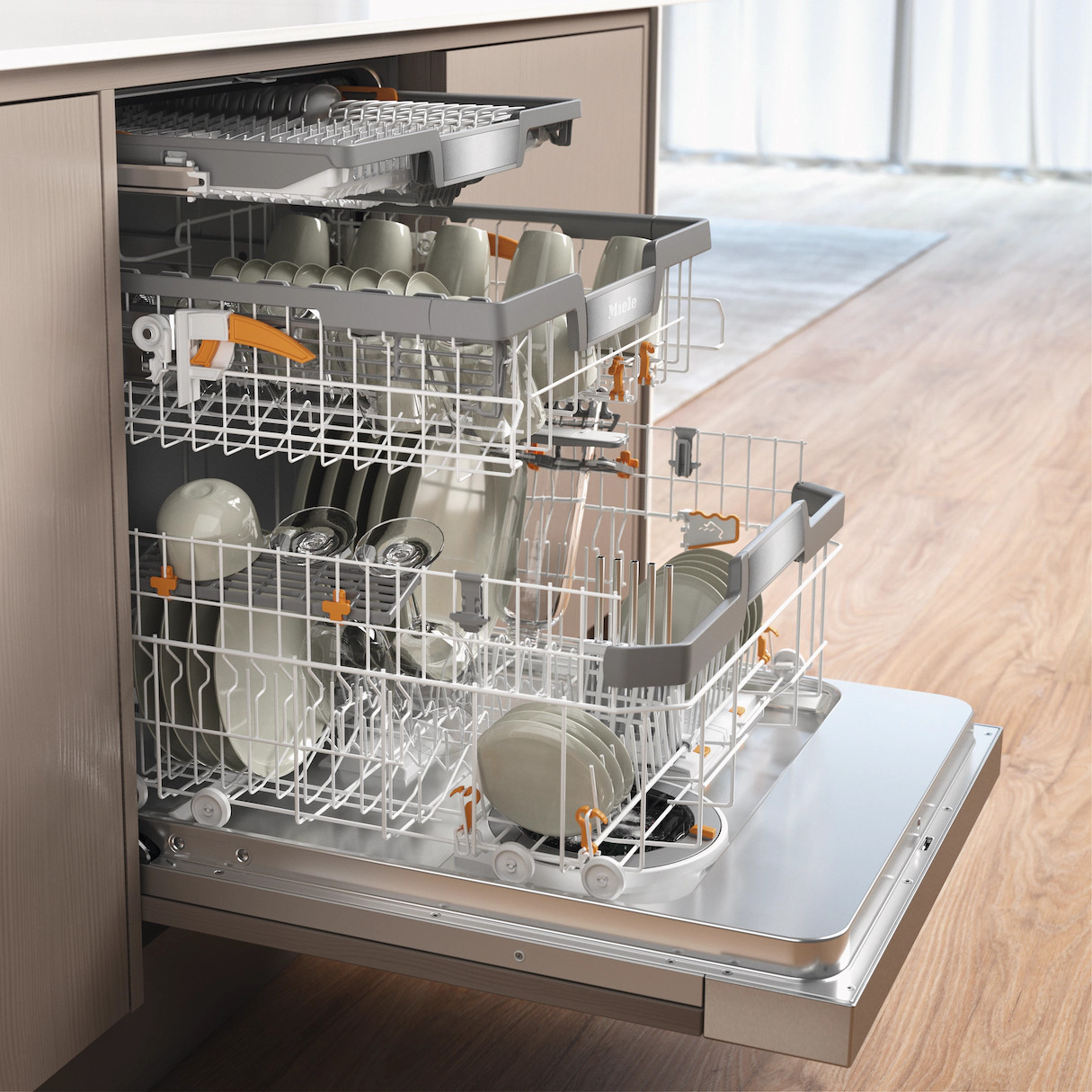 Máy rửa bát bán âm Miele AutoDos | G 7623 SCi