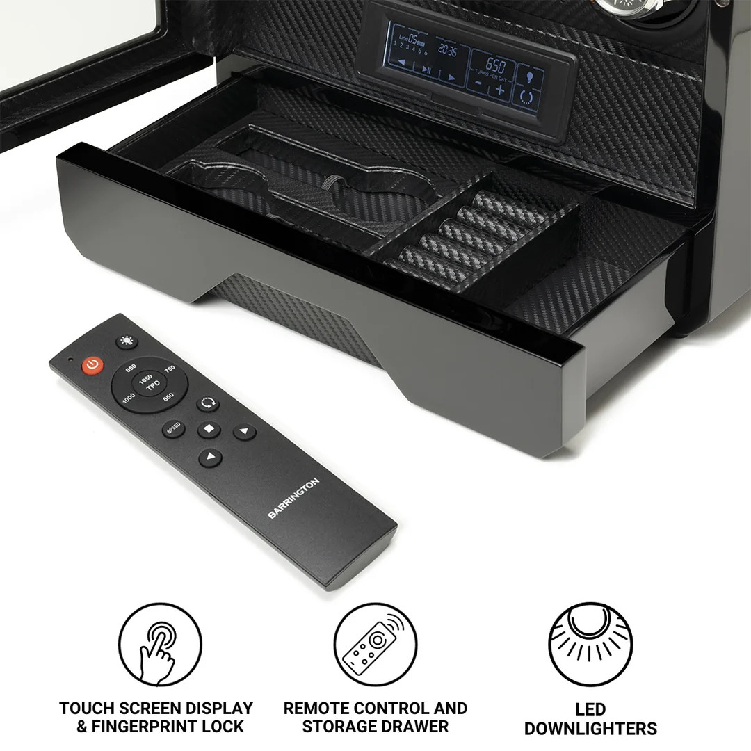 Hộp xoay đồng hồ Barrington | 2-4-6-9 đồng hồ