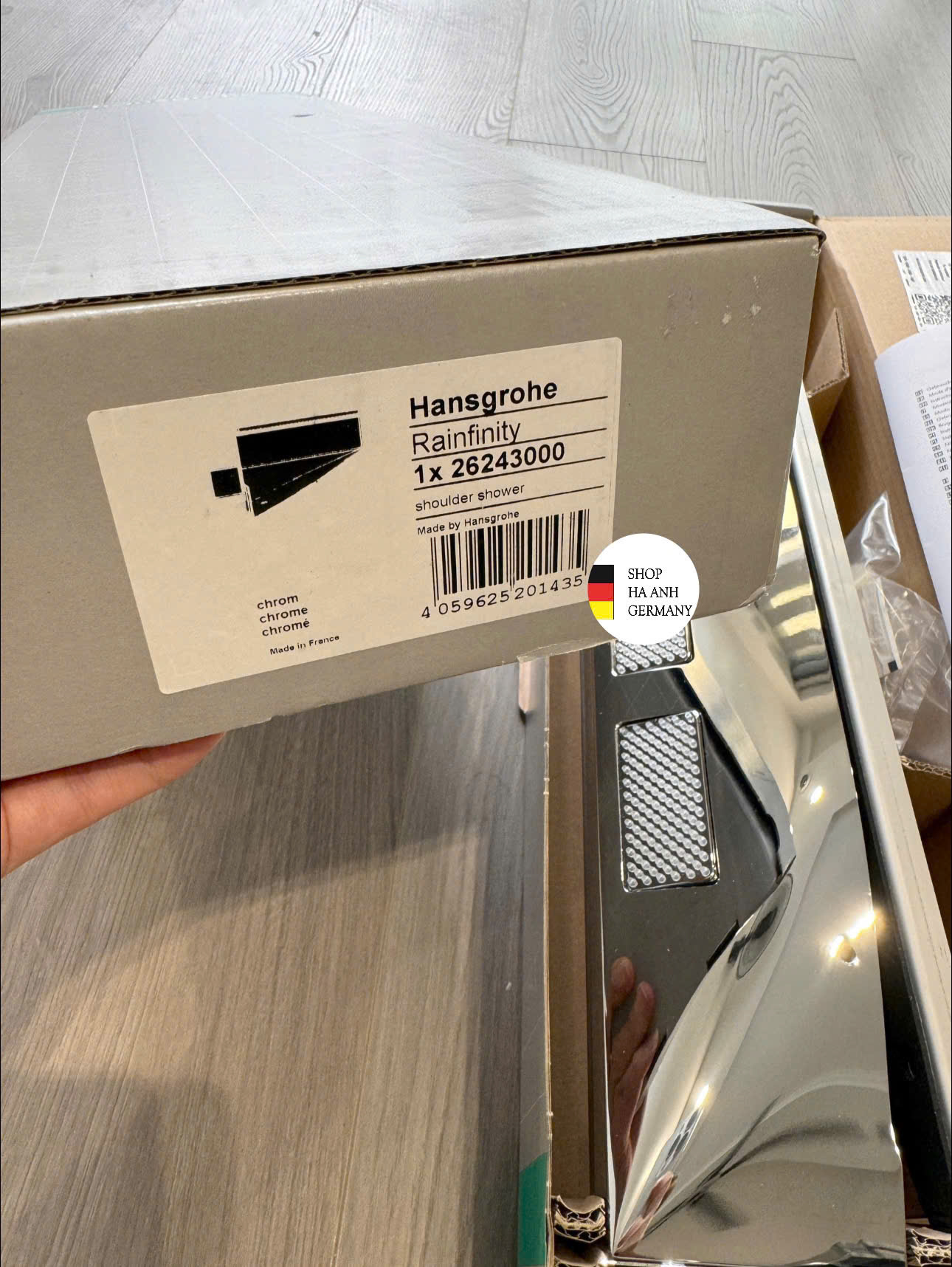 Vòi sen vai Hansgrohe Rainfinity | 26243000