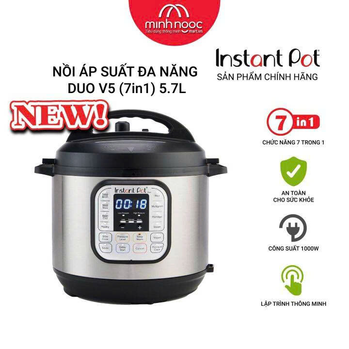 Nồi áp suất đa năng Instant Pot Duo V5 7-IN-1 | 5,7L