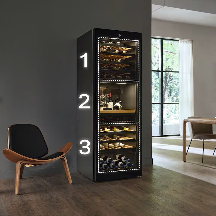 Tủ bảo quản rượu vang Miele | KWT 4999 F