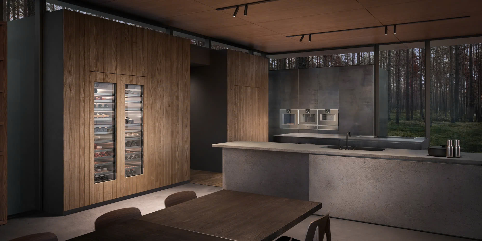 Tủ bảo quản rượu vang âm tủ Gaggenau Series 400 | RW466365