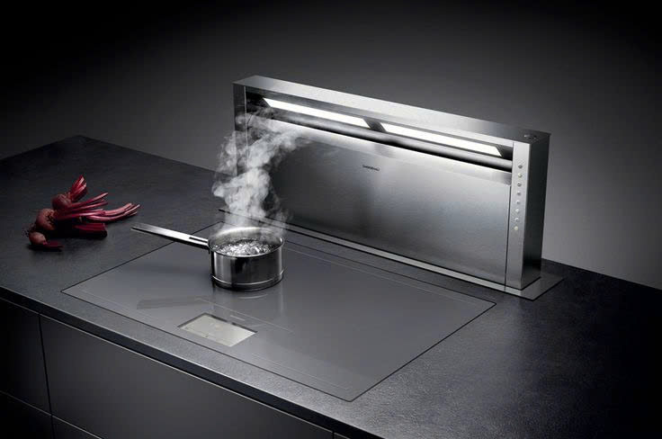 Hút mùi âm bàn Gaggenau 90 cm thép không gỉ | AL400192